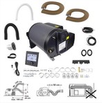 بخاری هیبریدی 6 کیلو وات برقی و LPG